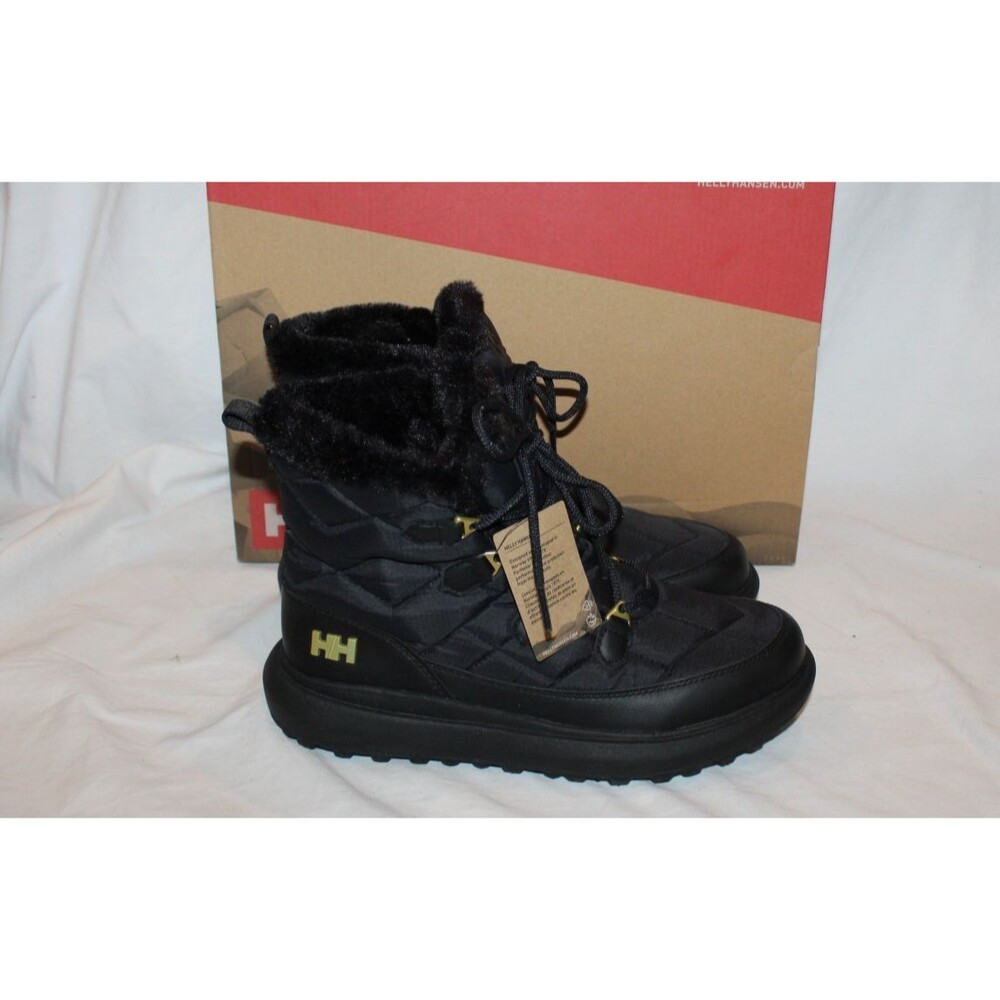 Helly Hansen Women's Willetta 2 Helly Tech Mid Winter Boots Black NEW SZ 9 $185